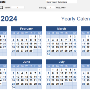 Printable Calendar