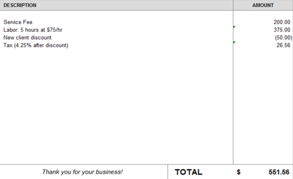 Basic Invoice